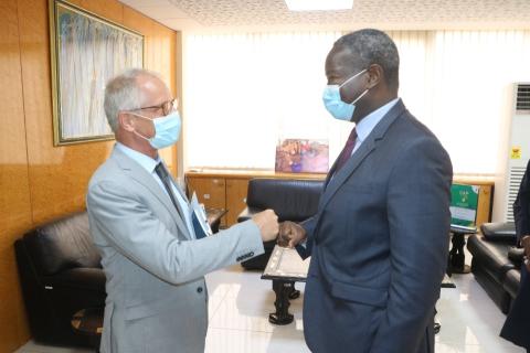 Image visite de l'ambassadeur allemand
