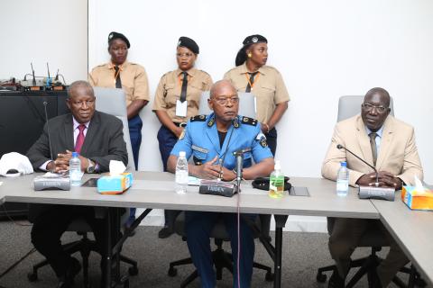 VISITE DU COMMISSAIRE DMRC A LA DIRECTION GENERALE DE LA DOUANE