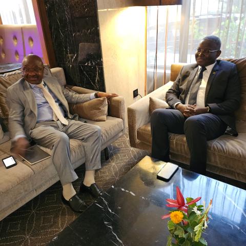 Rencontre entre le MEF du Togo et le PCOM