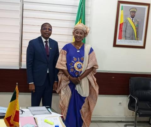 Audience_Commissaire_GBIAN_Ministre_Transports_Infrastructures_Mali_070525