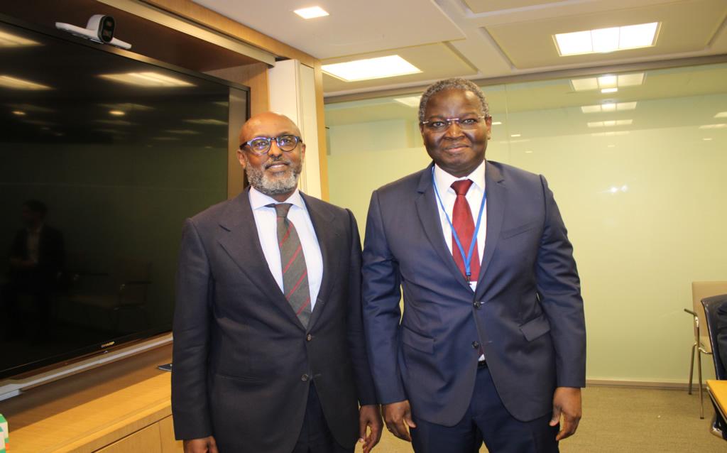 Abdoulaye DIOP et Abebe SELASSIE