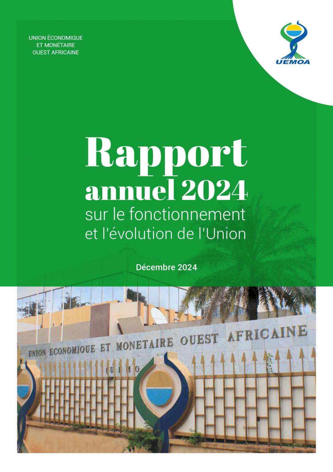 Couverture rapport annuel