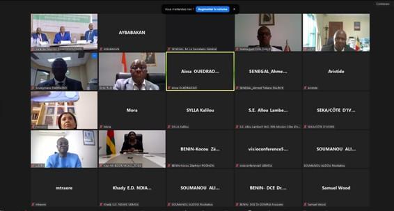 Réunion des Ministres charges du commerce des Etats membres de l’UEMOA au titre de l’année 2025