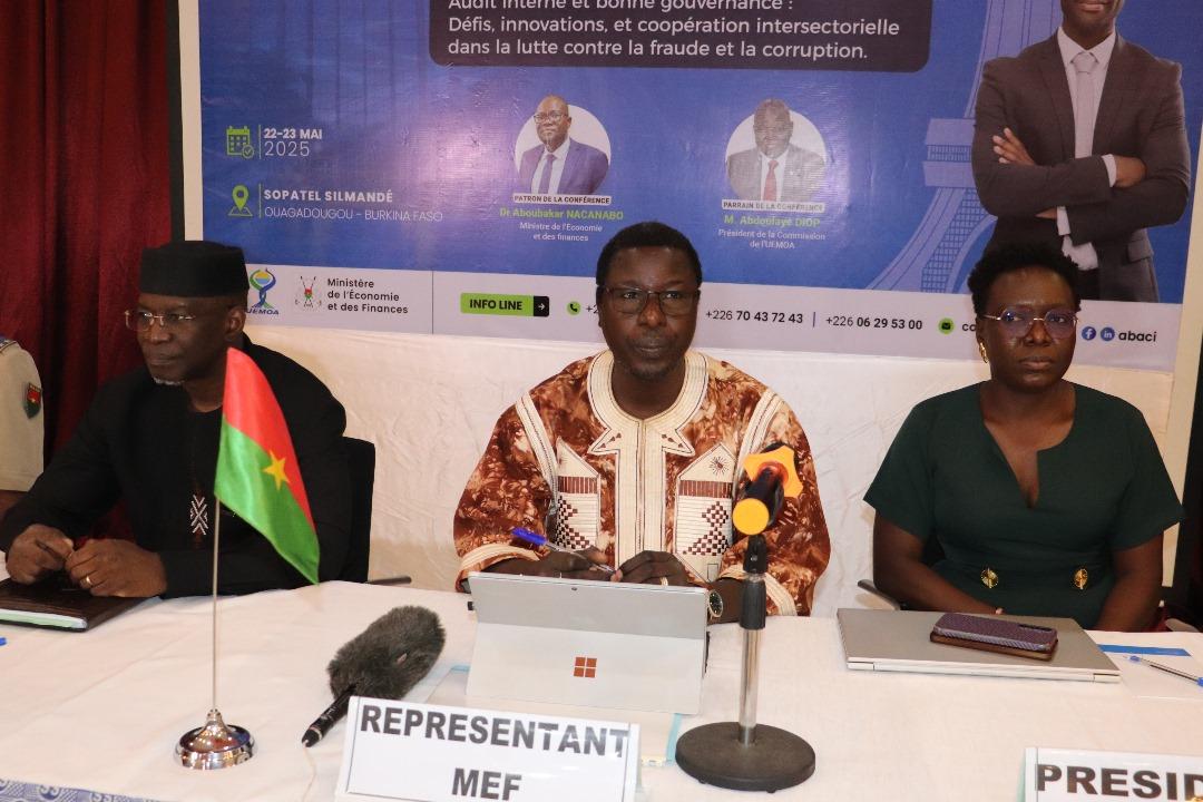 Commissaire Lassine BOUARE_Conference_ABACI_220525_Ouaga